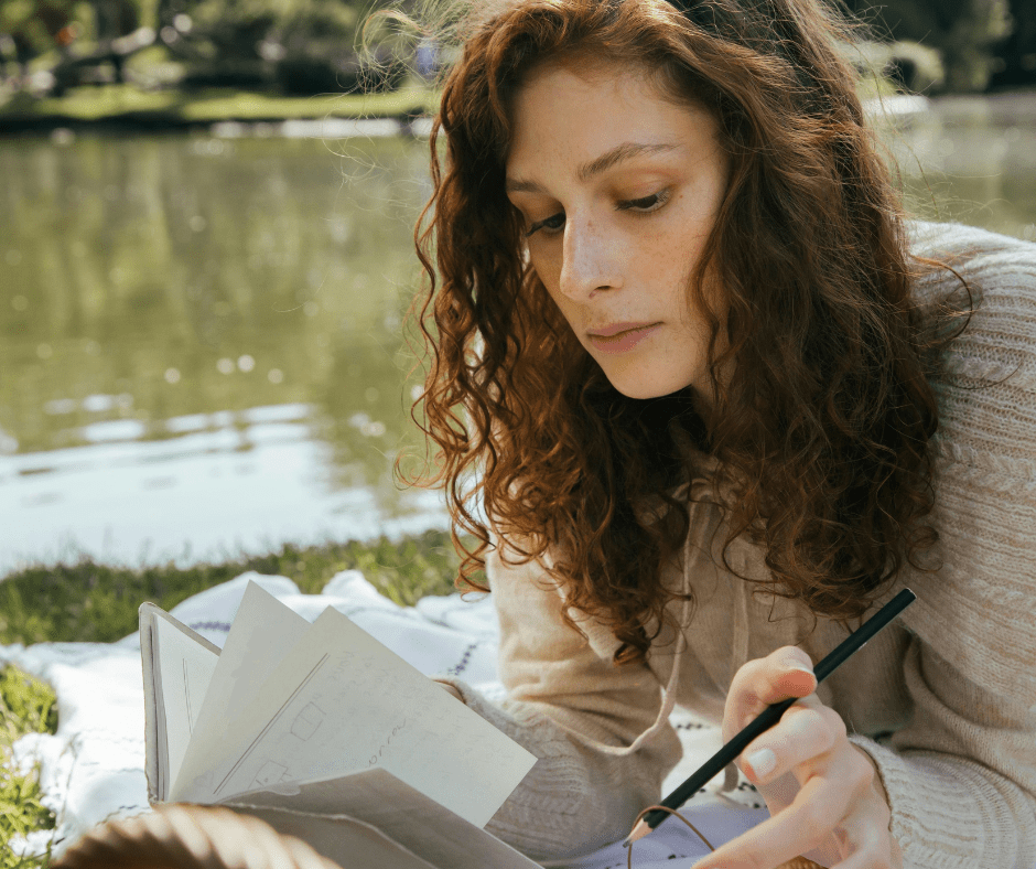 benefits of journaling and guided visualizations