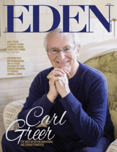 Carl Greer in The Eden Magazine September 2025
